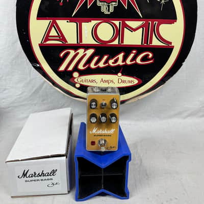 Marshall Super Bass Overdrive Preamp Pedal with Box