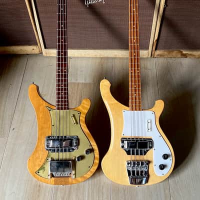 Rickenbacker 4000 Bass 1959 - a crazy cool 100% original 1 of 50 ever made in its Mapleglo finish. image 15