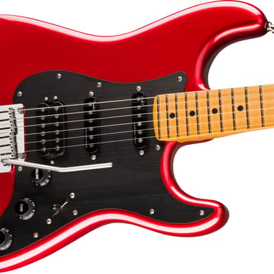 Fender American Ultra II Stratocaster HSS Maple FB Sinister Red with Case image 4