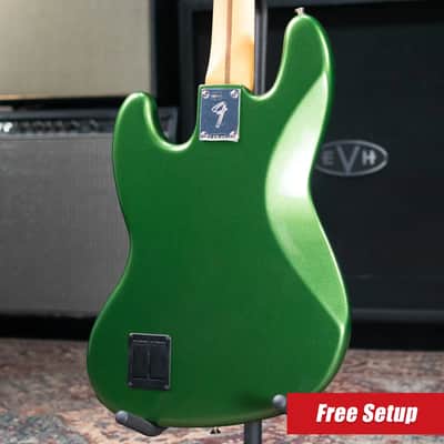 Fender Player II Modified Active Jazz Bass - Harvest Green Metallic with Gig Bag image 2