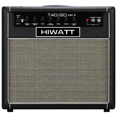 Hiwatt TB4020C TB40/20 40/20-Watt 1x12 Tube Combo Amplifier w/Spring Reverb image 2