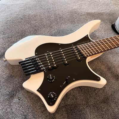 strandberg Boden Classic 6 Multiscale Fanned Fret Electric Guitar White 2017 HSS .strandberg* image 3