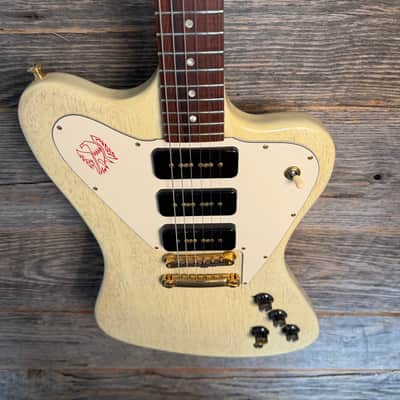 Used Gibson Custom Shop Non-Reverse Firebird - TV White w/OHSC image 2