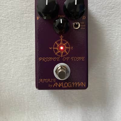 Analogman Prince of Tone Overdrive Pedal | Reverb