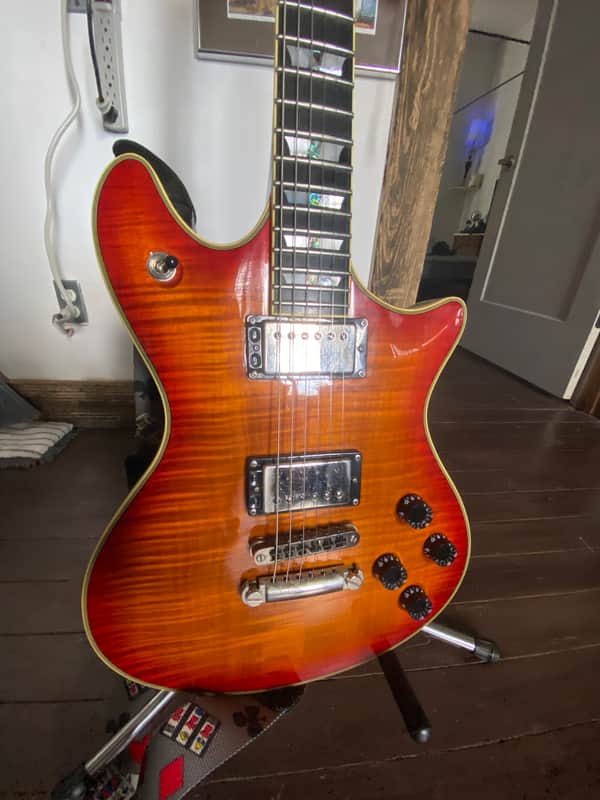 Schecter Tempest Classic (Rare) 2005 Burst Flame Top Maple image 1