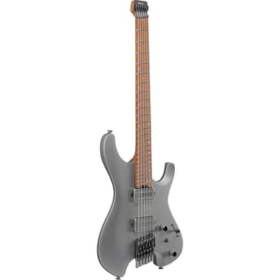Ibanez QX52 Headless 6-String Electric Guitar Regular Metallic Gray Matte image 5