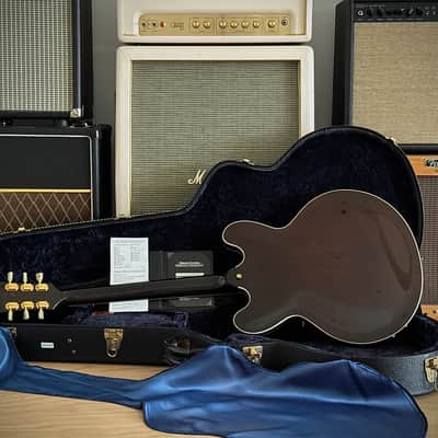 Gibson Custom Shop ES-345 Stereo Reissue Walnut Nur 3,99kg trotz Varitone! Gibson BB.King Customshop Case! 2008 - Walnut image 7