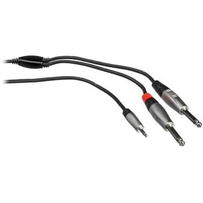 Mackie CR3-X Series 3" Studio Monitors (Pair) with 3' REAN Stereo Breakout Cable Bundle image 7