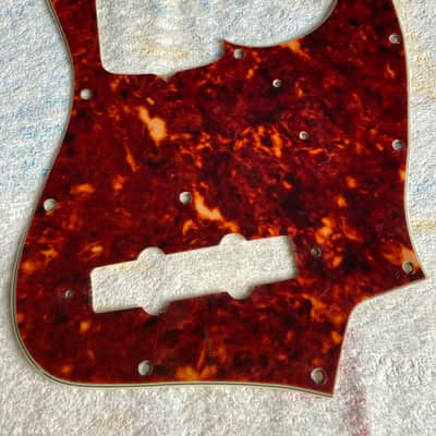 Fender Jazz Bass 1960 - 1965 Pickguard tortoise celluloid image 3