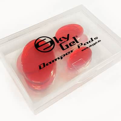 SKYGEL SGD12FR Damping Pads Fire Red Power Pack High-Performance Dämpfer Pads (12Stk) image 2