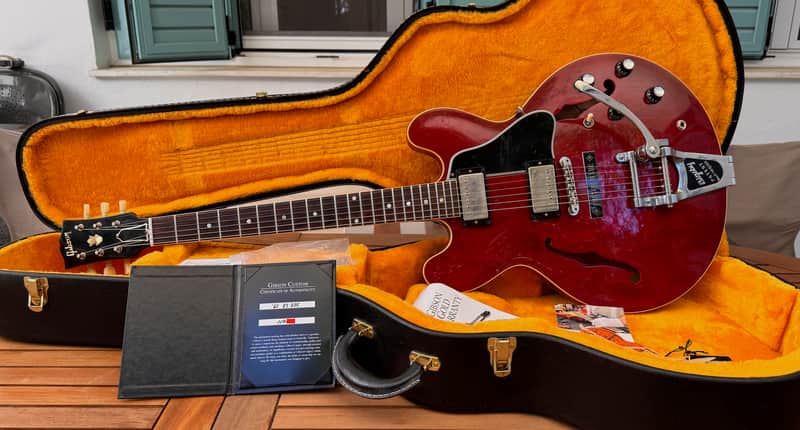Gibson Custom 1961 ES-335 Reissue | Sixties Cherry - VOS 2021 (w/Bigsby)