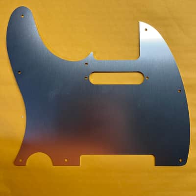 New Silver Anodized Brushed Aluminum Telecaster Scratch Plate Pickguard TL Tele Pick Guard TELECASTER image 2