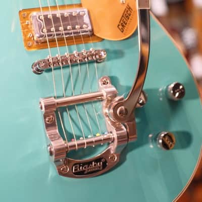 Gretsch G5232T Electromatic Double Jet FT with Bigsby, Laurel Fingerboard, Caicos Green image 6
