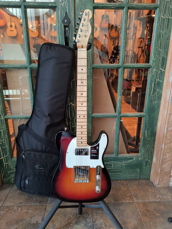Fender American Performer Telecaster HUM Maple 3 Color Sunburst w/ Deluxe Bag *New Demo! image 1