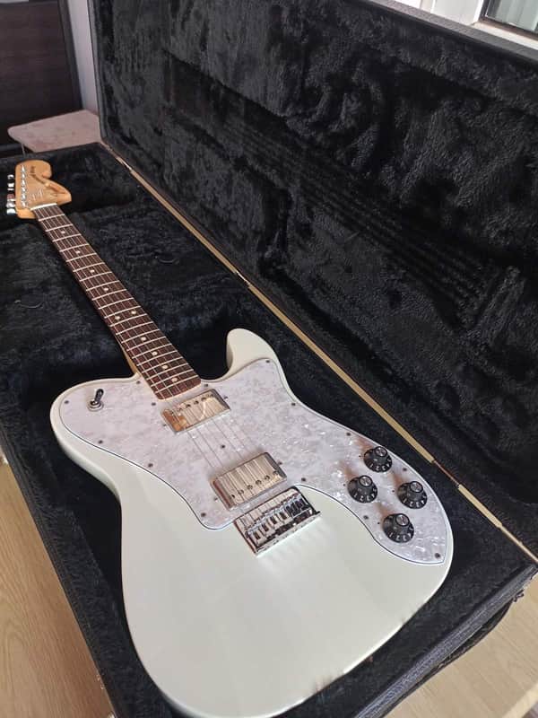 Fender Chris Shiflett Artist Series Signature Telecaster Deluxe 2013 - 2015 - Arctic White