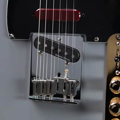 Fender Brent Mason Telecaster Electric Guitar - Primer Gray with Hardshell Case image 10