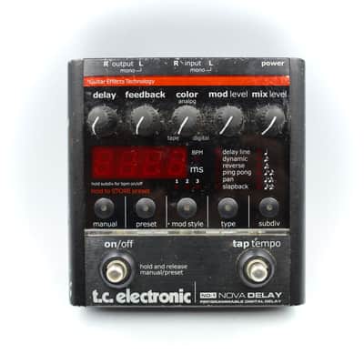TC Electronic ND-1 Nova Delay Guitar Effect Pedal image 2