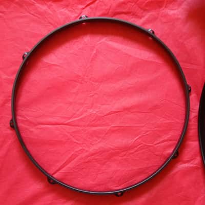 Ultra Rare Vintage 1980s Sonor Hi-Tech 16" Hoops / Rims (Pair) - Special Order from Sonor Lite image 2