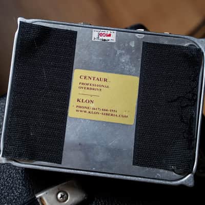 Klon Centaur Professional Overdrive (Non-Horsie) 1994 - 2008 - Silver image 2