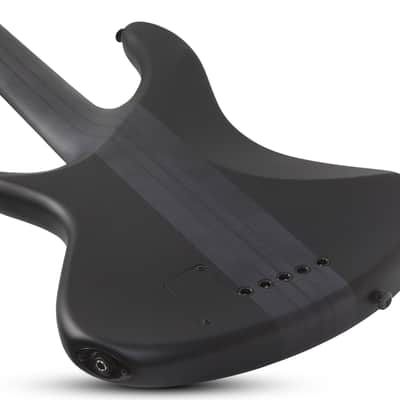Schecter Stiletto-5 Stealth Pro Satin Black image 5