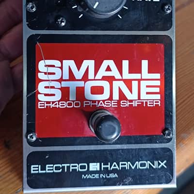 1979 Electro-Harmonix Small Stone EH4800 Phase Shifter V3 - Black/Orange image 2
