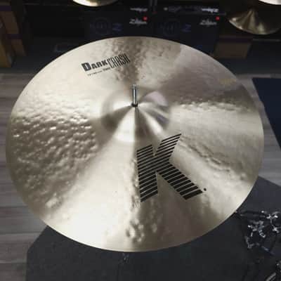 Zildjian 19" K Dark Thin Crash Cymbal 1631 Grams image 1