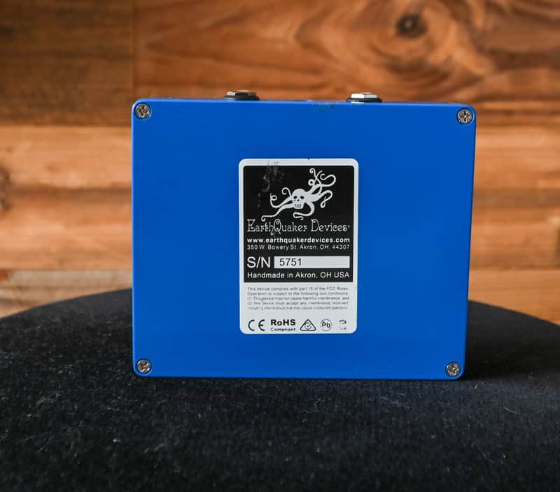 Limited Edition EarthQuaker Devices Hoof Reaper Double Fuzz with
