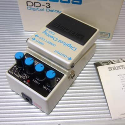 MINT 1987 Long Chip Boss DD-3 Digital Delay w/ Box & Manual MIJ Made in Japan / DD-2 image 2