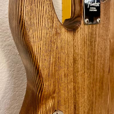 Partscaster Telecaster Roasted Ash Body HS Pickup One Piece Maple Neck 2026 - Roasted Clear image 16