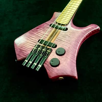 JD Guitars 2026 Headless Mini Bass PlumBurst image 20