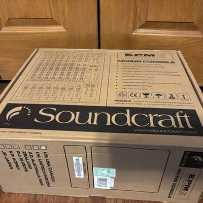 New Old Stock: Soundcraft EPM6 6-Channel Mixer 2010s - Blue image 2