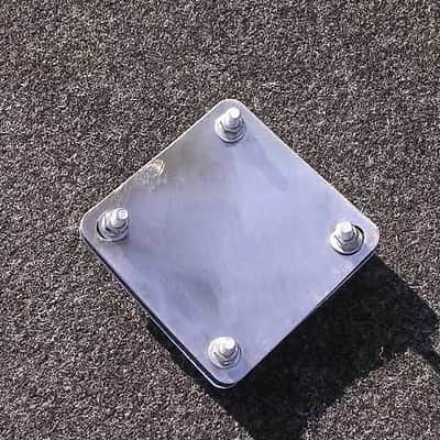 Maxwell Rail Consolette Tom Holder - Slotted Diamond Plate image 2