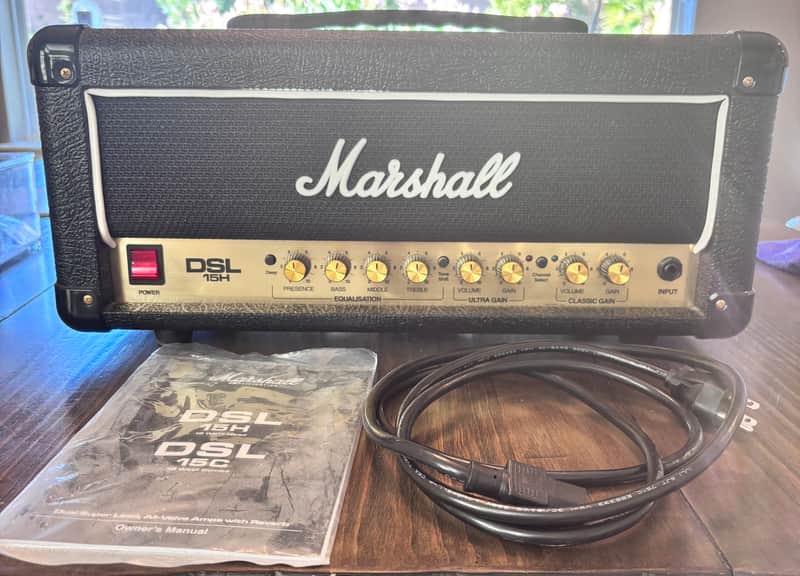 Marshall DSL15H 2-Channel 15-Watt Guitar Amp Head