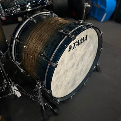 Tama STAR Walnut 10/12/16/22" Drum Set Kit in Indigo Japanese Sen Burst Finish image 7