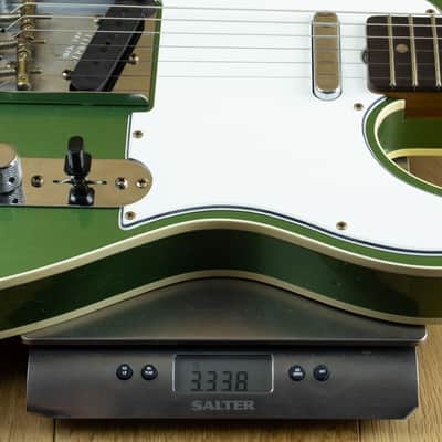 Fender Custom Shop Roasted 60 Tele Custom Journeyman Relic Faded Aged Cadillac Green R141795 Bild 5