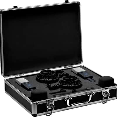 AKG C 414 XLS ST Large Diaphragm 9-Pattern Condenser Microphones, Stereo Matched Pair image 2