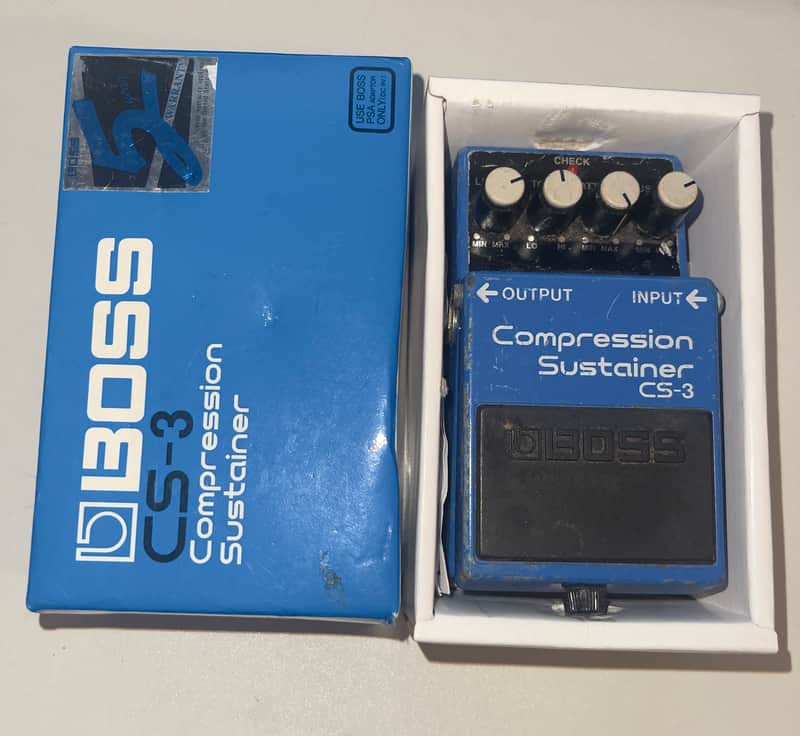 Boss CS-3 Compression Sustainer (Silver Label)