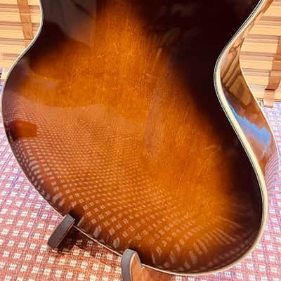 Aria Pro II PE-175 – Rare, 1977 - Herb Ellis Prototype / Export Model – Lawsuit-Era with 'Open Book' Style Headstock, Exc + Condition, HSC, Free Worldwide Shipping ! image 2