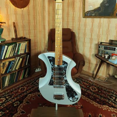 Orfeus Pirin Style Guitar Retro Eastern Europe Design USSR Reissue image 9