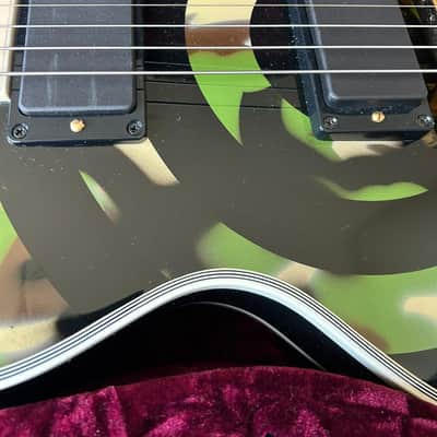Gibson Zakk Wylde Les Paul Custom 2003 - 2016 - Camo Bullseye Limited Edition image 10