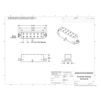 SJBJ-1B JB Junior Bridge Black Seymour Duncan image 2