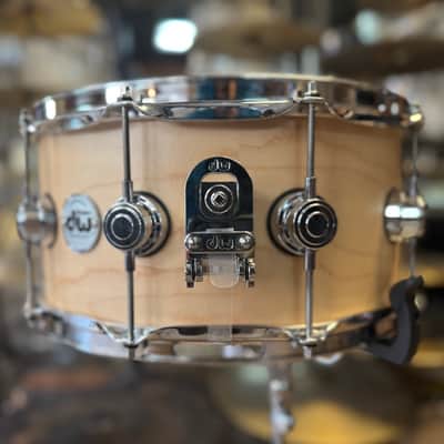 DW Drums 14x6.5 Santa Monica Series Snare Drum - Satin Natural image 3