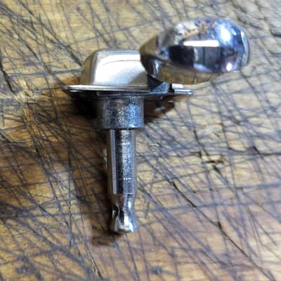 Vintage 1975 Schaller Deluxe West Germany 6 in a line Individual Electric Guitar Tuners plus Tuner Grommets Luthier Parts image 6