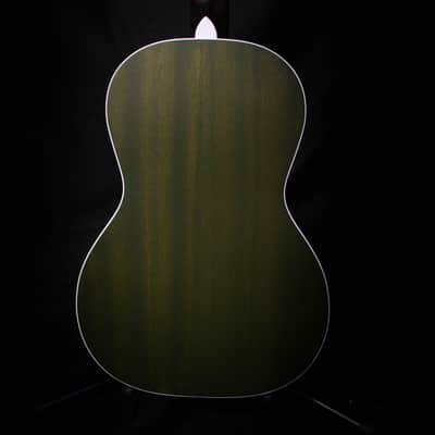 Aria Urban Player Parlor Acoustic Guitar - Green image 4