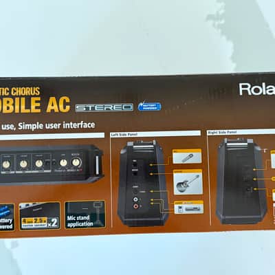 Roland Acoustic Chorus Mobile AC Battery-Powered Guitar Amp image 11