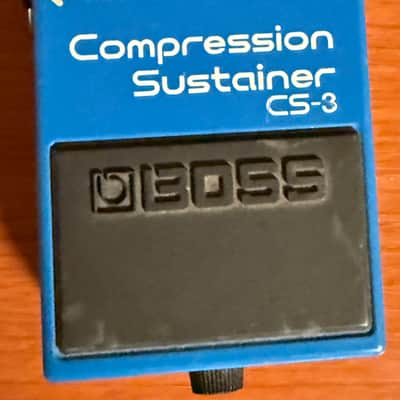 Boss CS-3 Compression Sustainer (Silver Label) 1997 - Present - Blue image 3