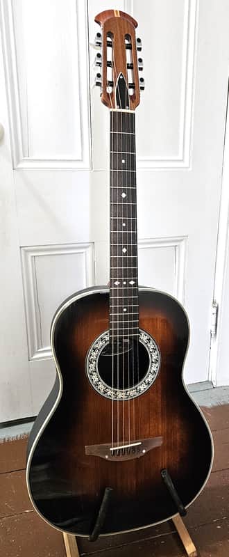 Ovation Folklore/Josh White 1976 - sunburst image 1