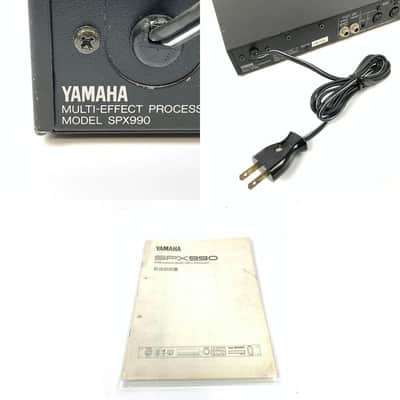 Yamaha SPX990 Professional Multi-Effect Processor 1990s - Black TGHM image 9