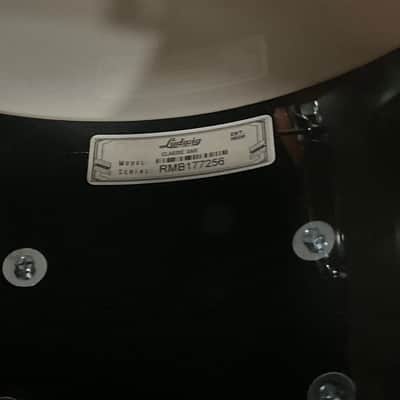 (MINT) Ludwig Classic oak 8x14 snare drum Night Oak image 5