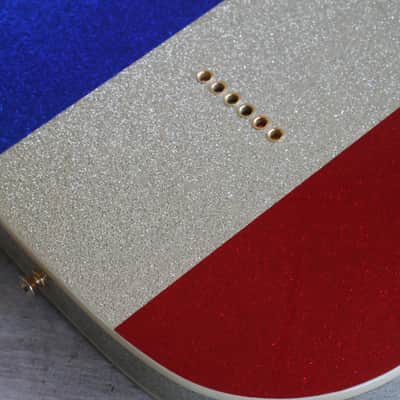 2024 Fender Limited Edition Buck Owens Telecaster (Red Silver & Blue Sparkle) image 10